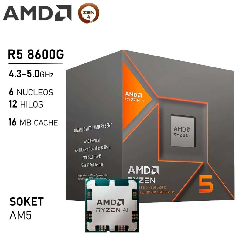 PROCESADOR AMD RYZEN 7 5700X