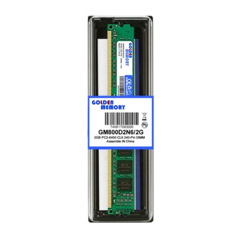 MEMORIA RAM DDR2 GOLDEN GM800D2N6 2GB