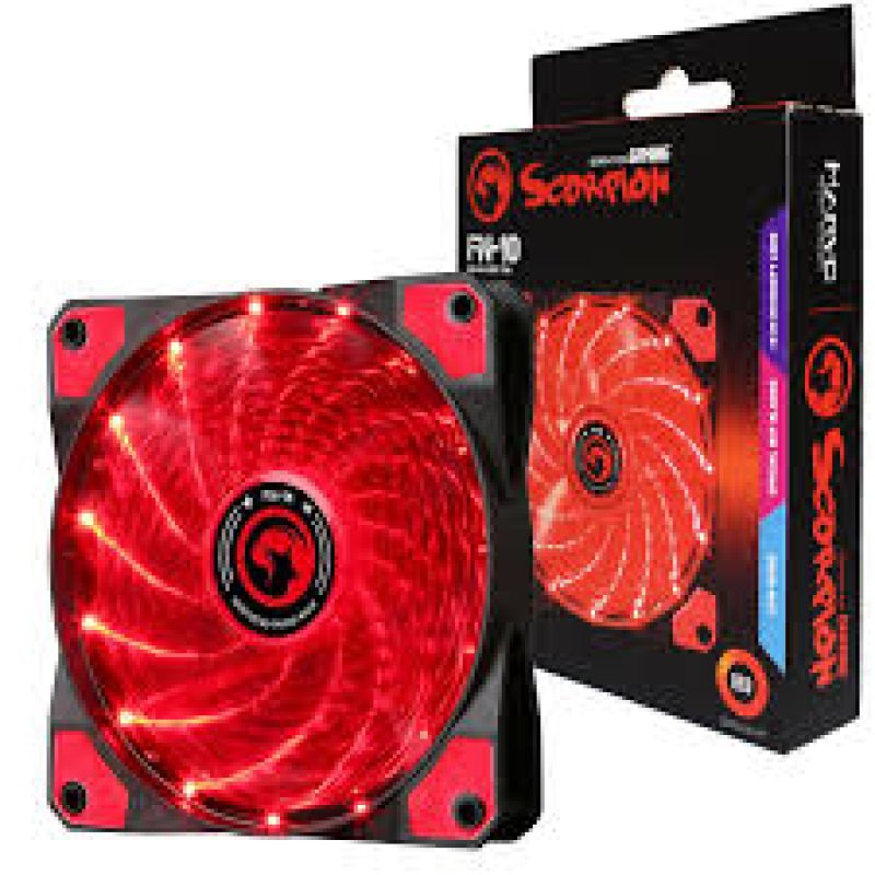 FAN MARVO SCORPION RED FN-10