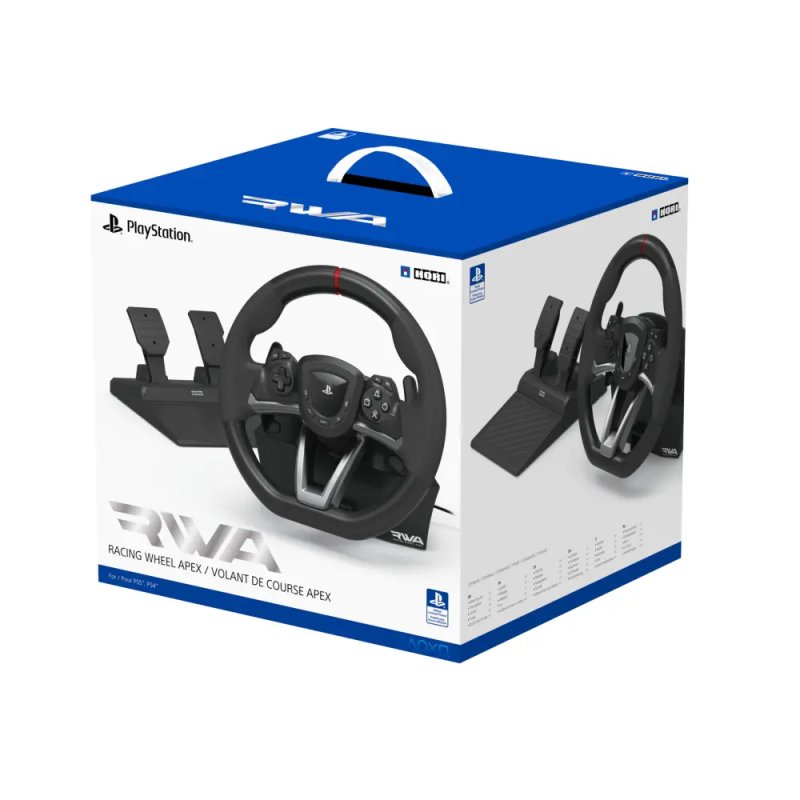VOLANTE DE CARRERAS PLAY STATION SONY HORI RACING WHEEL APEX
